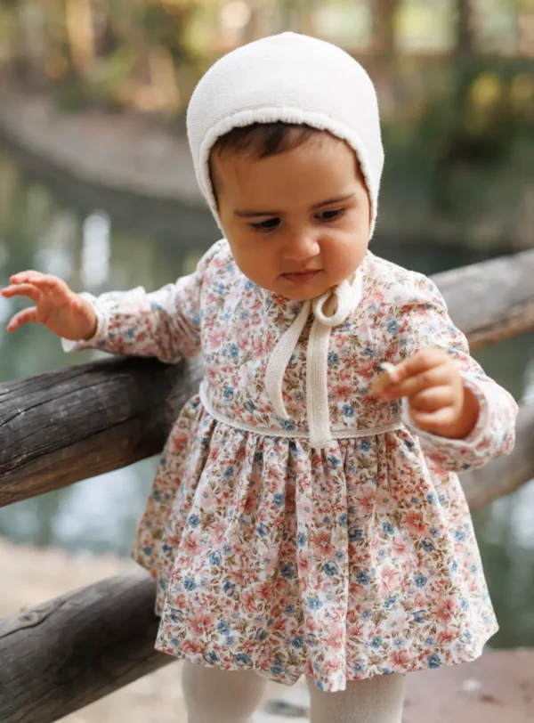 Vestido con braguita flores