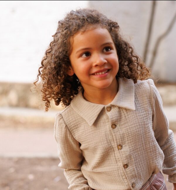 camisa niña bambula