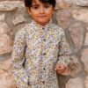 camisa niño floral