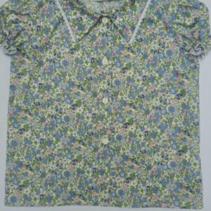 blusa niña flores