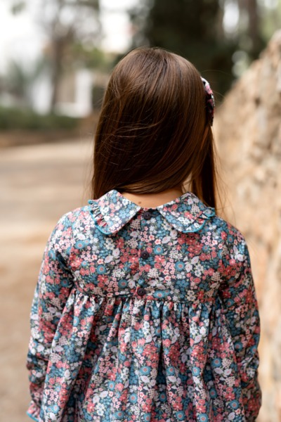 vestido liberty niña