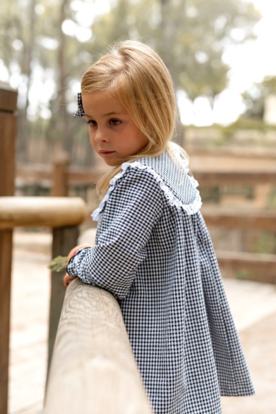 moda vichy niña