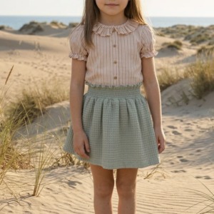 conjunto infantil para niña moda infantil verano Sutier