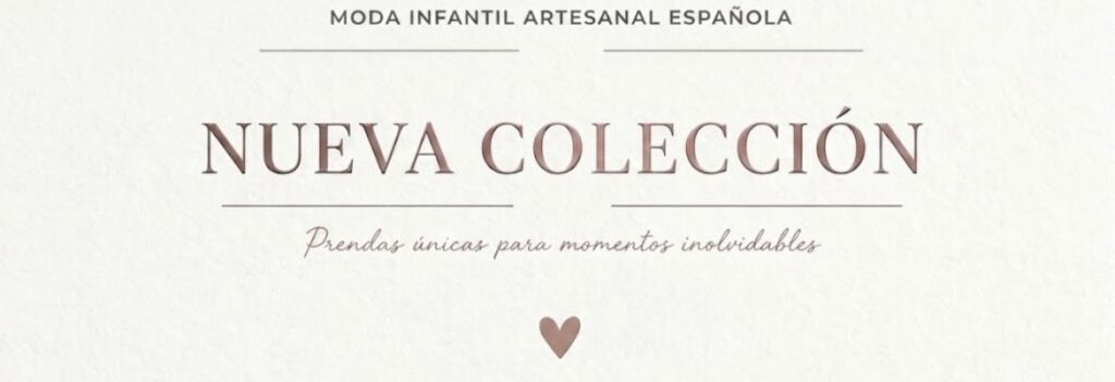 Nueva colección de moda infantil artesanal española de Sutier: prendas únicas para momentos inolvidables
